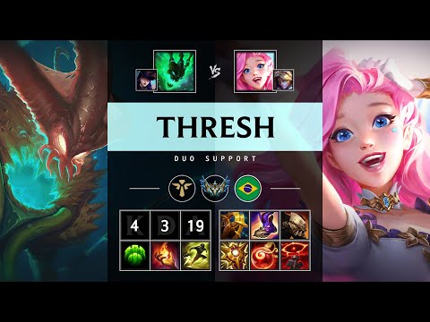 Thresh Support vs Seraphine - BR Challenger Patch 25.05