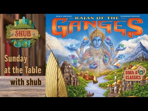 Rajas of the Ganges - Solo Playthrough