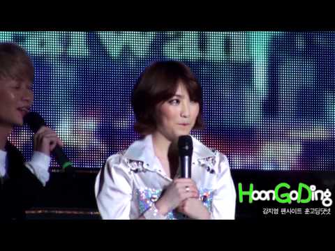 120331 대만팬미팅 하라가말하는지영,지영이가말하는니콜