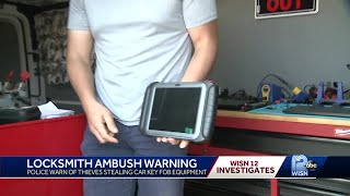 Thieves steal key fob computer programmer