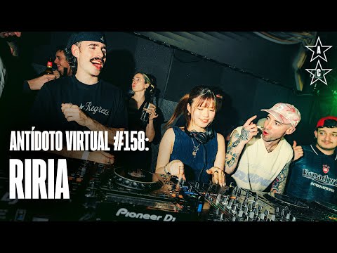 RIRIA 🇯🇵 | Antídoto Virtual #158 [ Jersey Club, UK Garage, Global Sounds ] 2025 Madrid