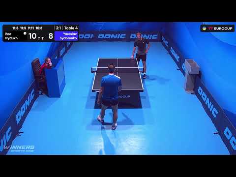 18:00 Ihor Trydukh - Yaroslav Sydorenko 13.10.2023 TT Euro.Cup Ukraine Professional. TABLE 4