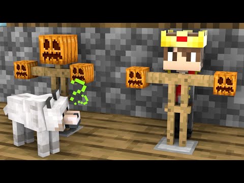 XDSchool - Monster School : BABY PRINCE and DOG - Minecraft Animation
