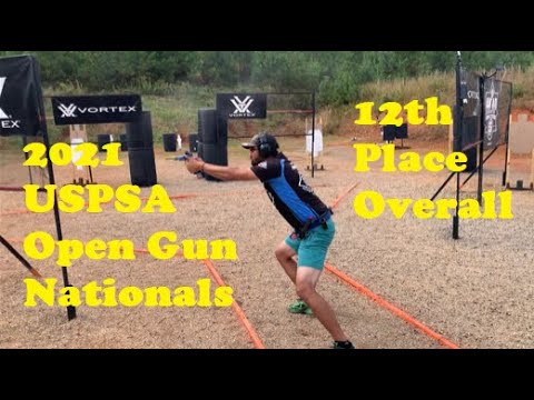 2021 USPSA Open Gun Nationals - Mike Hwang 12th Place Overall