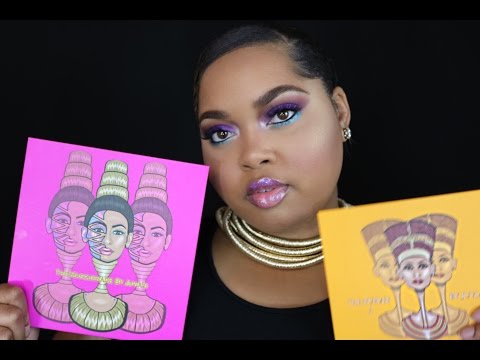 Juvia's Place Nubian 2 & Masquerade Palette Swatches & Review | KelseeBrianaJai Video