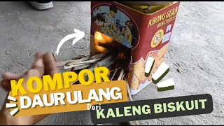 Download lagu Kompor daur ulang dari kaleng biskuit | DIY kompor daur ulang mp3