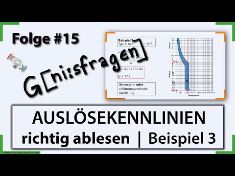 GeNiesFragen#15 :: Leitungsschutzschalter #6 :: Auslösekennlinien richtig ablesen Bsp #3