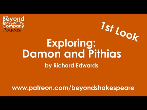 Damon and Pithias (Beyond Shakespeare, webcam, 2020)