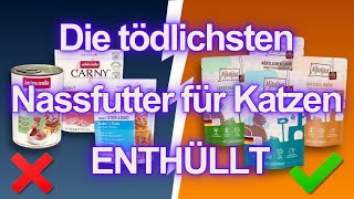 10 Nassfutter für Katzen, die du UNBEDINGT MEIDEN solltest und ein paa