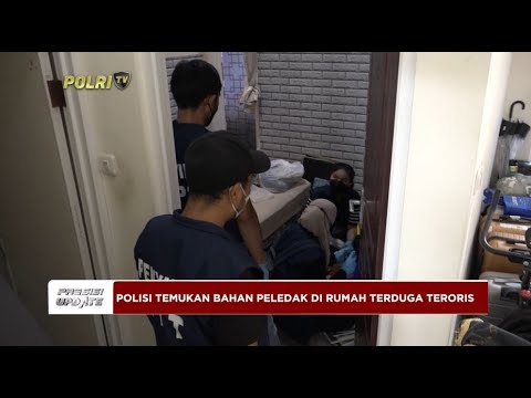 PRESISI UPDATE : DENSUS 88 GELEDAH RUMAH TERDUGA TERORIS 01/08/2024 18.00