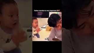 Father reaction is very important 🥹❤️‍🩹
