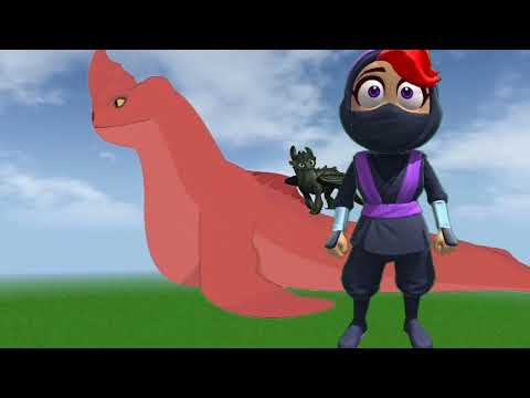 Giant Kira VS Red Bluster And Toothless