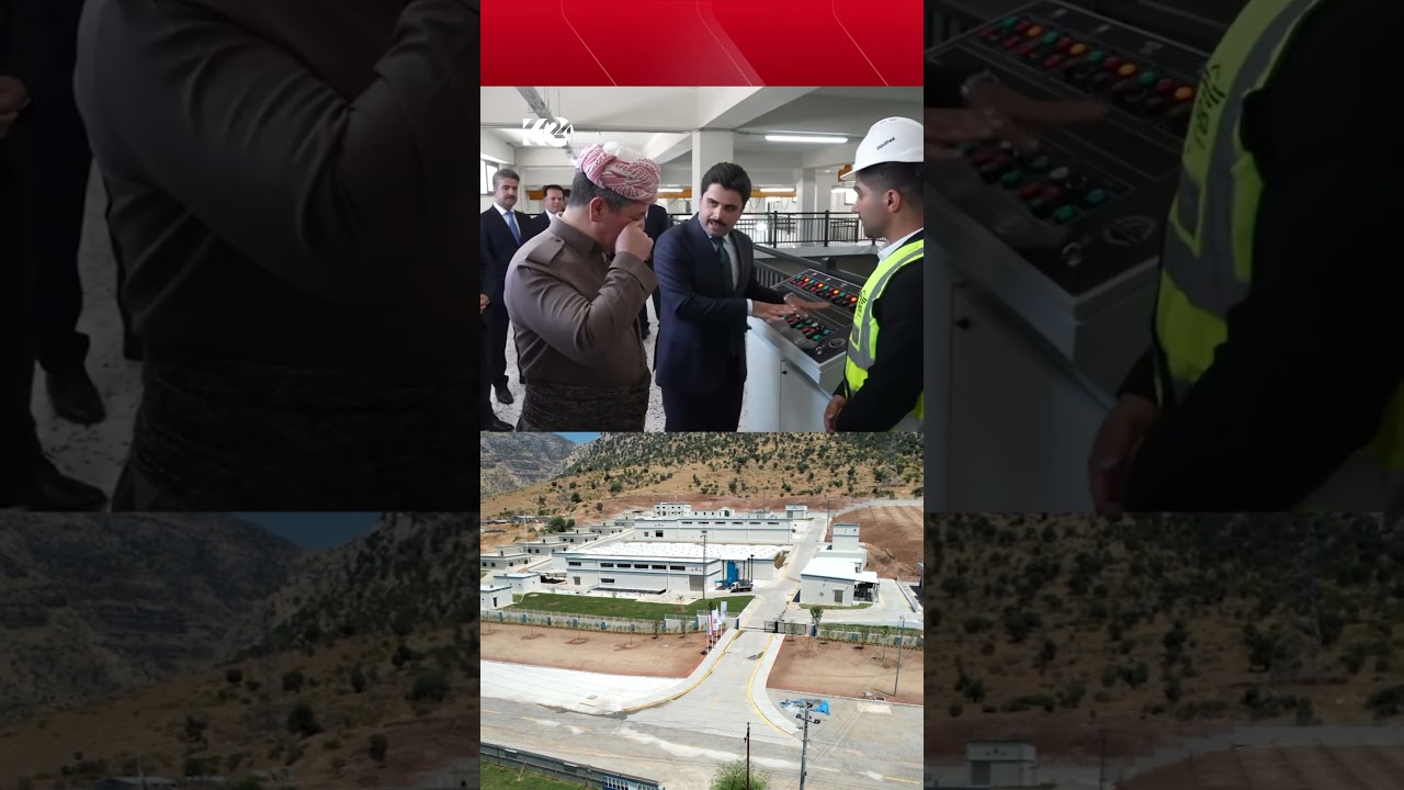 ڤیدیۆ | سەرۆکوەزیران مەسرور بارزانی بەشەکانی پڕۆژەی ئاوی باڵندا - بارزان بەسەردەکاتەوە