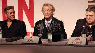The Monuments Men Press Conference - Bill Murray 'How Art Saved my Life'