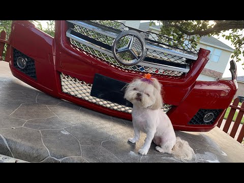 How to remove the glk 350 front bumper