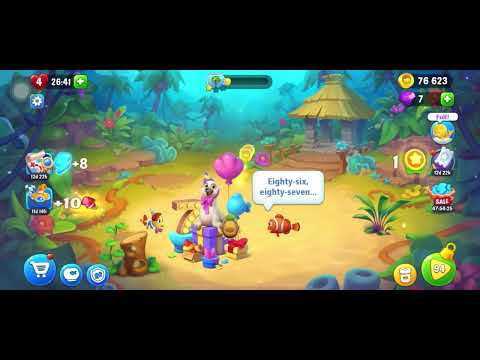 Playrix Fishdom | Fishdom ads | Level 90 to 95 | Blast | Gameplay |