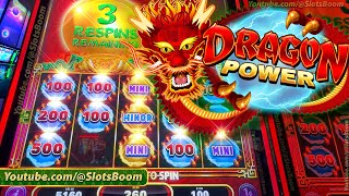 GOLDEN ORB FEATURE!!! DRAGON POWER - BIG WIN & LIVE PLAY on NEW CASINO SLOT - SEGA SAMMY GAMING