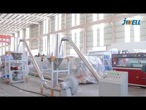 JWELL Machinery PVC Conical twin-screw extruder pelletizing line - JWELL Extrusion Machinery Co., Ltd.