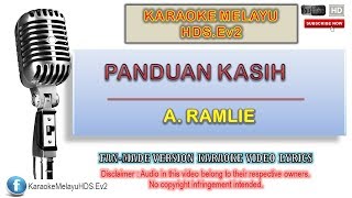 Download lagu A. Ramlie - Panduan Kasih | Karaoke Minus One | Lirik Video HD mp3