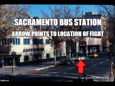 Crazy Cop Story 24 - Fight At Sacramento Bus Station - Lazy Sac PD No Backup