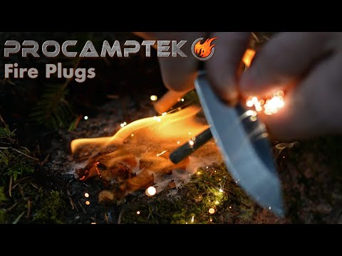 Procamptek Fire Plugs - Simply the Easiest Fire Tinder on the Planet