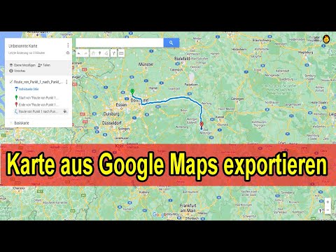 Export GPX file (map) from Google Maps | Instructions