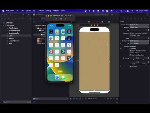 How to constrain a ui view to full screen in swift
