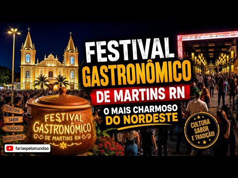 FESTIVAL GASTRONÔMICO DE MARTINS 2026,O MELHOR DA GASTRONOMIA E CULTURA 