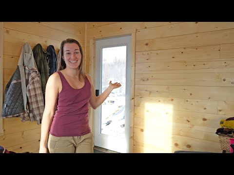 Time To Finish This Cabin Interior! Snowy Goat Hike
