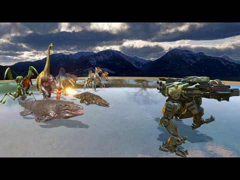 NEW BOSS vs ALL UNIT - Animal Revolt Battle Simulator