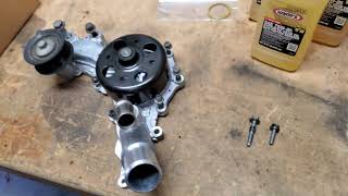 2018 Dodge Durango SXT 3.6L Water Pump Replacement