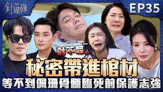 針線緣 EP35 完整版｜志豪等不到佩珊的骨髓！臨死前也要保護志強身世祕密！俊傑的存在是為了嘉誠？黃家飯桌上針鋒相對暗藏秘密！｜Stitched Together｜【補體素鉻100】