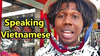 Black Man Speaks Vietnamese in Vietnam