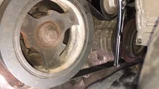 Replacing the belt on a 2013 Ford Explorer Sport 3.5L twin turbo ecoboost. *Some Harsh language*