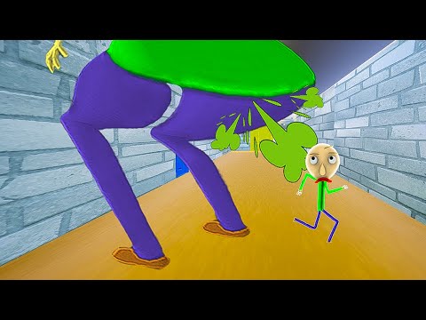 Funny moments in Baldi VS Hello Neighbor and Huggy Wuggy VS Granny || Experiments with Baldi