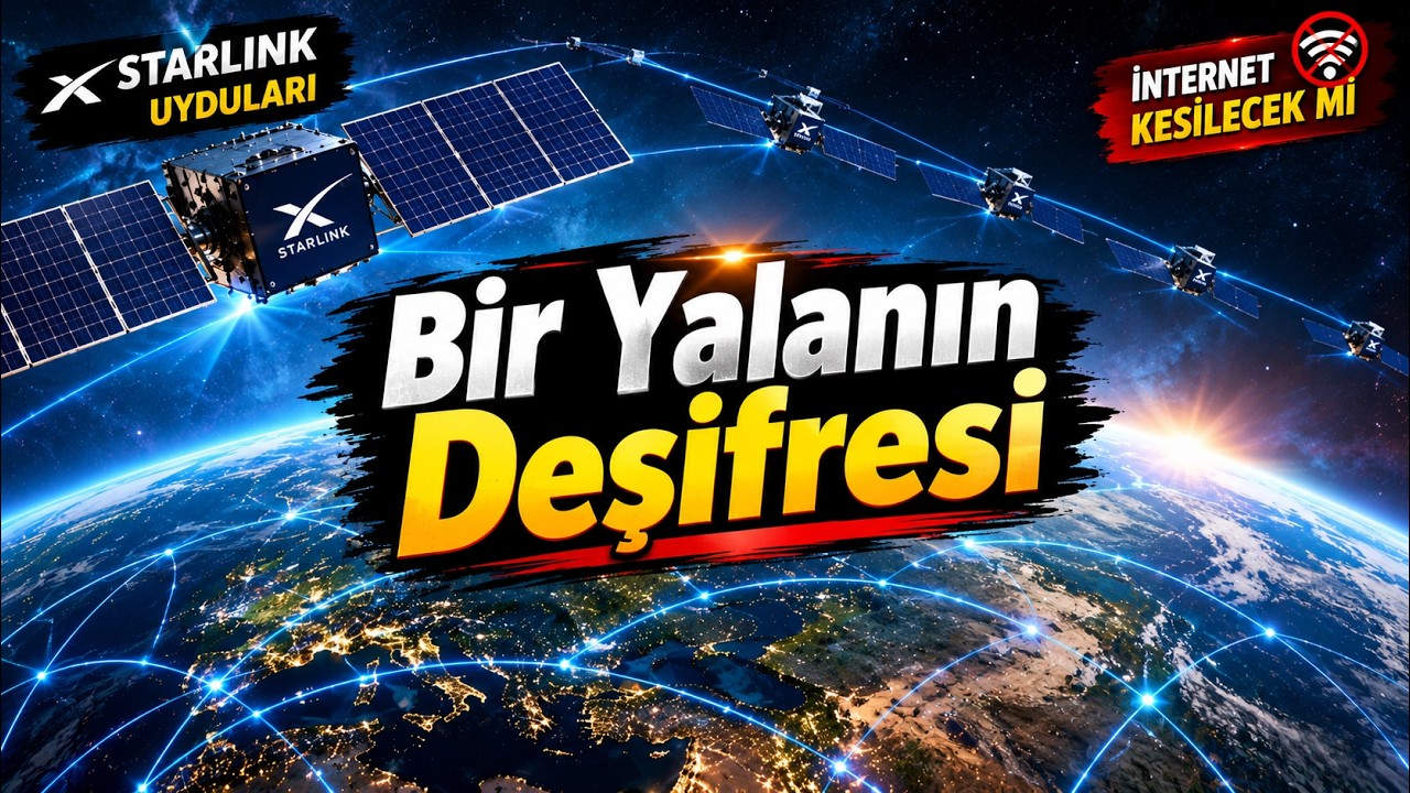 Dünyada İnternet Kesilir mi ve Starlink Uyduları Nasıl Çalışır