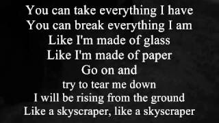 Skyscraper   Demi Lovato Boyce Avenue   Megan Nicole acoustic cover with Lyrics
