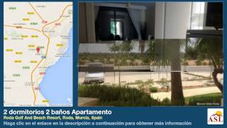 preview picture of video '2 dormitorios 2 baños Apartamento se Vende en Roda Golf And Beach Resort, Roda, Murcia, Spain'