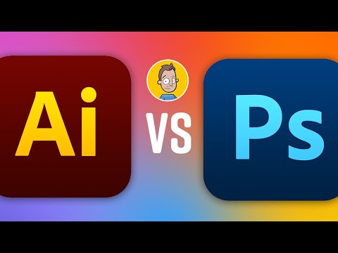 What's the difference between Photoshop and Illustrator?