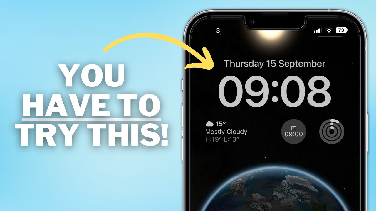 Master the BRAND NEW iOS16 Lock Screen! - YouTube