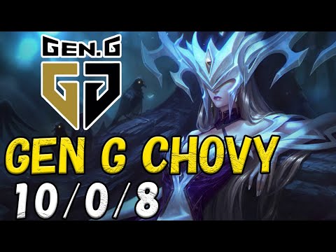 Gen.G Chovy リサンドラ(Lissandra) VS キヤナ(Qiyana) MID patch 12.20 NA RANK
