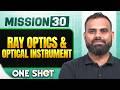 RAY OPTICS OPTICAL INSTRUMENTS In ONE SHOT All Concepts Tricks PYQs NEET 2026