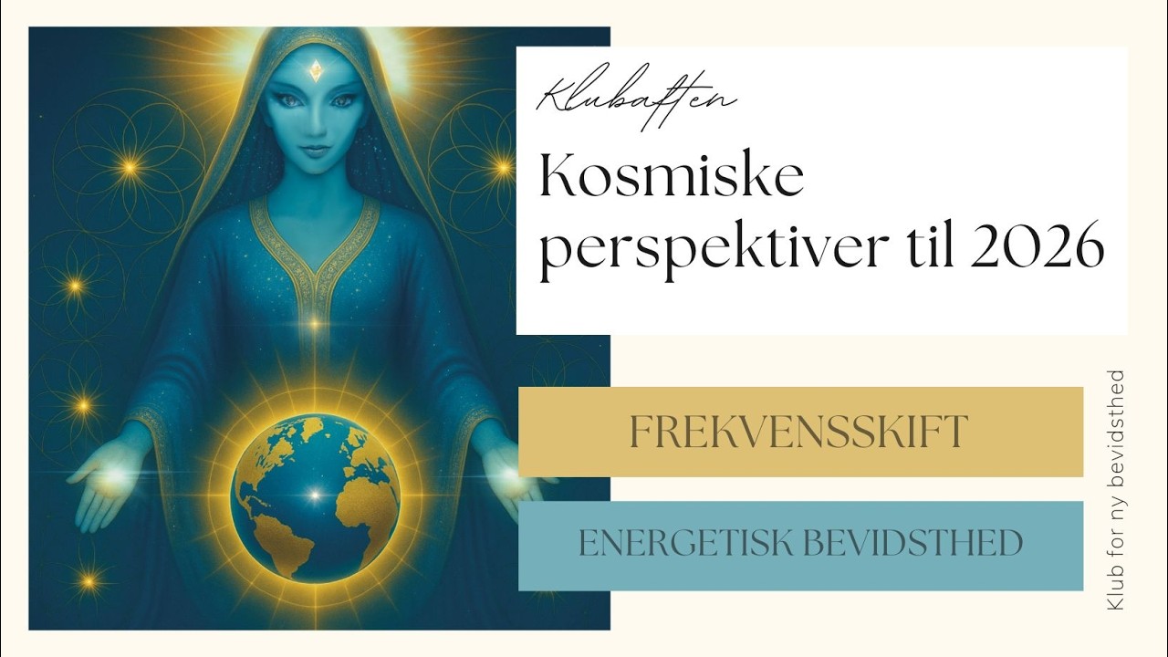 Klubwebinar: Kosmiske perspektiver på 2026
