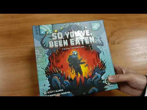 LudiCreations - So, You've Been Eaten. Collector Edition production sample