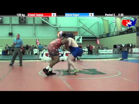 Ernest James vs. Adam Fager at 2013 ASICS University Nationals - FS