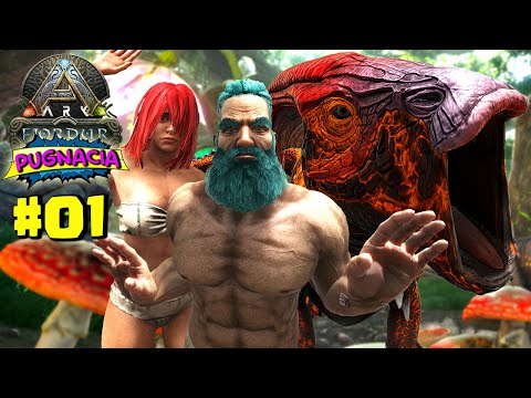 STARTING AN EPIC ADVENTURE in FJORDUR PUGNACIA #01 - ARK: SURVIVAL EVOLVED