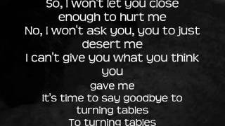 Adele - Turning Tables with Lyrics