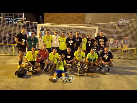 MALI FUDBAL–Trstenik 2021, FINALE: Brza hrana VAJAT – Restoran LOTOS  3:2; Trstenik 9. jul 2021.