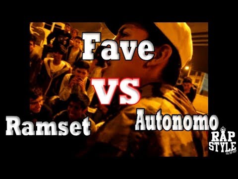 RAMSET vs FAVE vs AUTONOMO -SEMIFINAL- Colectivo Rapstyle Sjl 22/11/17