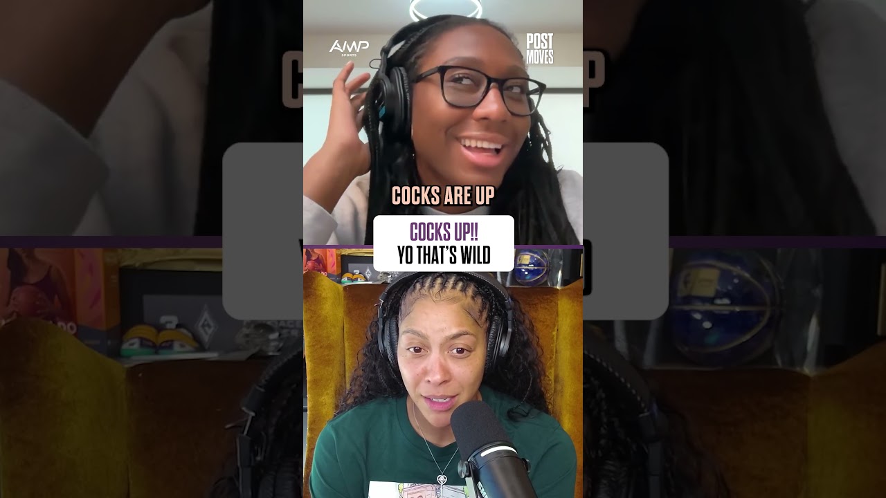 Cocks UP! Aliyah Boston teaches Candace Parker the cheer for South Carolina 😅